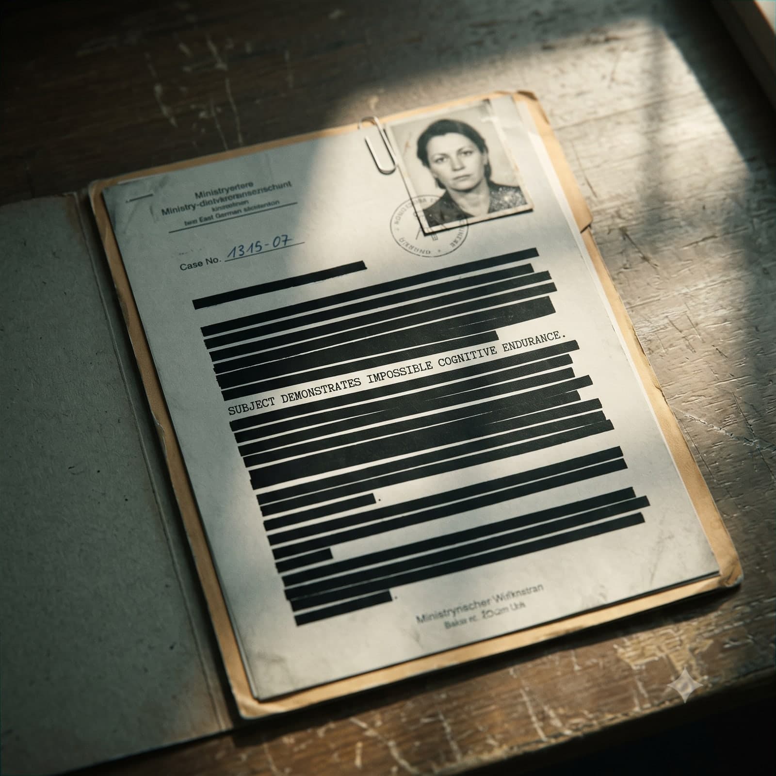 Native Long-Form #1: The Stasi File
